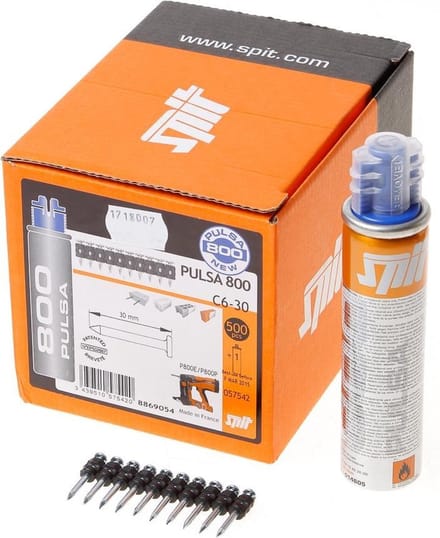Spit Pulsa nagels C 6/30 VE=500+Gas - 057542