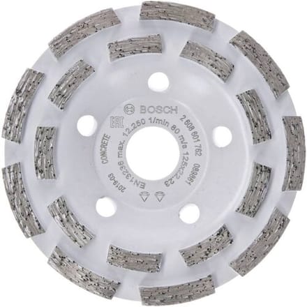 Bosch Expert for Concrete - Diamantdoorslijpschijf - 125mm - Beton - Dubbele Segmenten