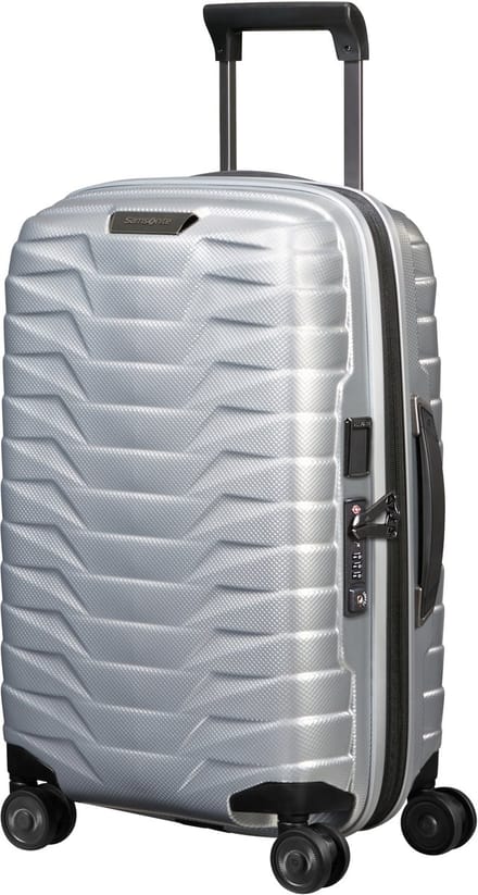 Samsonite lichtgewicht koffer - Proxis handbagage SP 55/20 x 35 cm uitbreidbaar - 44 l - silver