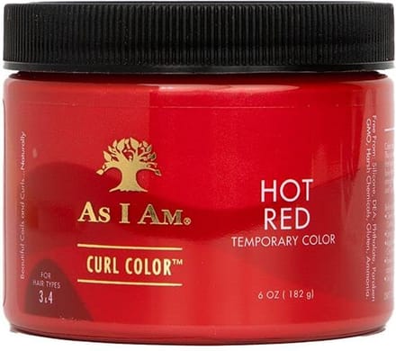 Semi-permanente kleurstof As I Am 501676 Hot Red 182 g