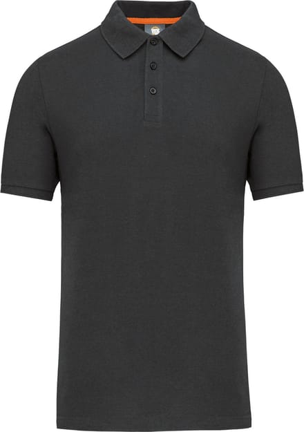 WK. Designed To Work Eco friendly poloshirt WK207 - Dark Grey - M