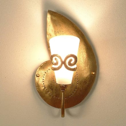 Holländer Rifugio wandlamp, gebogen rechts