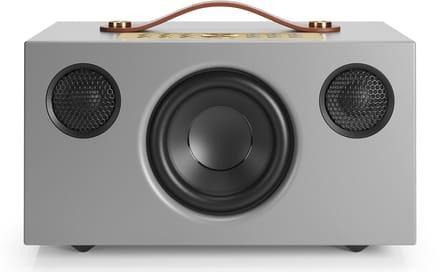 Audio Pro C5 MkII Smart Multiroom Actieve Luidspreker – 50W Vermogen – 4” Woofer & Textieldome Tweeters – Bluetooth, AirPlay 2 & Google Cast – Grijs
