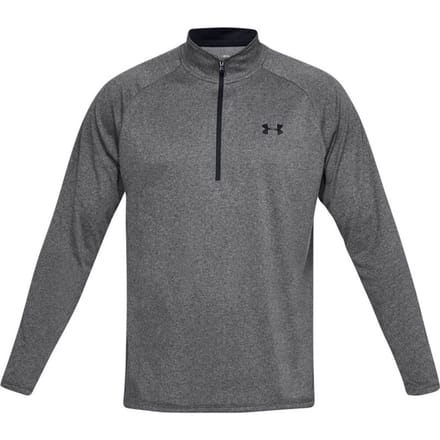 Under Armour Heren-Tech T-Shirt (Koolstof Heather/Zwart)