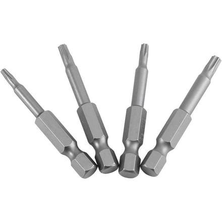 8 pièces 1 4 Queue Hexagonale T8 T40 50mm Long Acier Magnétique Sécurité Étoile Embouts de Tournevis Set