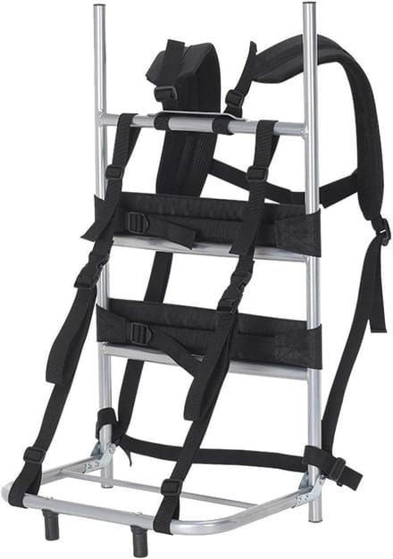 Rugzakframe - Bagageframe Drager - Zware Lasten Dragen - Opvouwbaar Aluminium - 70 cm - null