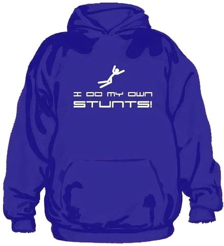 Hybris I Do My Own Stunts-hoodie SH-3-10145-H3-15