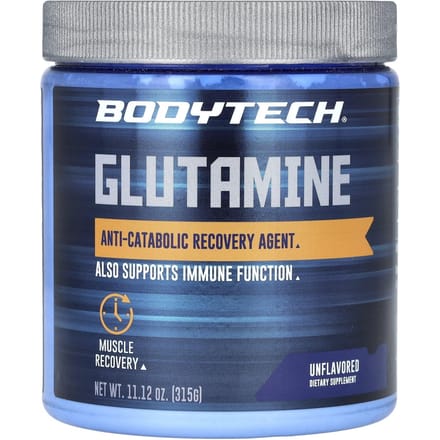 BodyTech, Glutamine, Non aromatisée, 4,5 g, 11,12 oz (315 g)