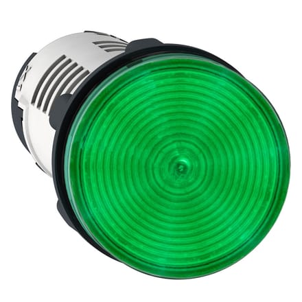 Schneider Electric LED Pilootlamp 24V Groen XB7 - XB7EV03BP [10 Stuks]