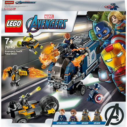 LEGO Super Helden: Marvel Avengers Truck Afhaal Set (76143)