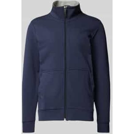 Tom Tailor - Sweatjack met opstaande kraag - Maat L - sky captain blue