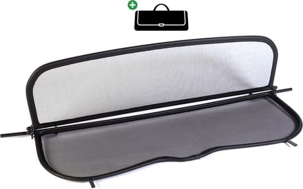 Windscherm Mercedes CLK W209 | 2003-2010 | incl. luxe opbergtas | Zwart