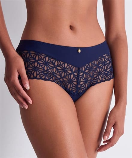 Aubade Secret Memories Short 6F70 Deep Blue - maat 36