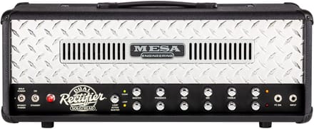 Mesa Boogie 90s Dual Rectifier Standard Black Bronco - Buizenversterker top voor elektrische gitaar