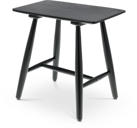Villa Collection Bast Kruk 46,5 x 28 x 45 cm Zwart