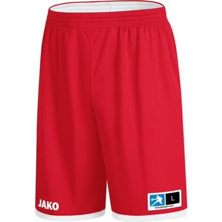 Jako Change 2.0 Reversible Short Heren - Wit / Rood | Maat: L