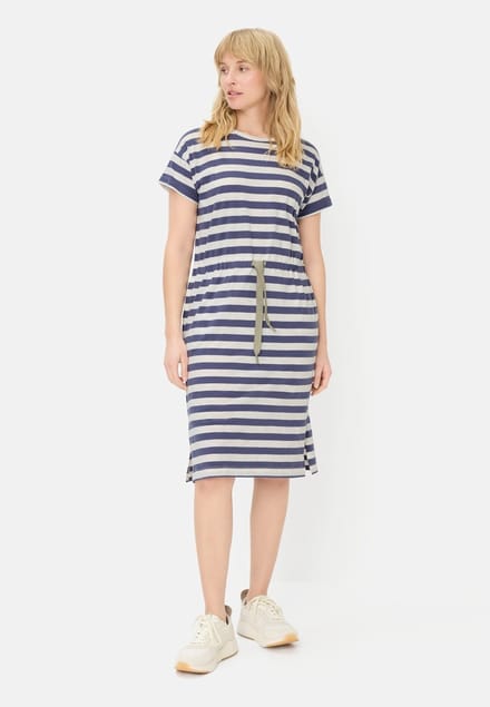 camel active Jurk met trekkoord - Maat - Oceaanblauwwomenswear-S