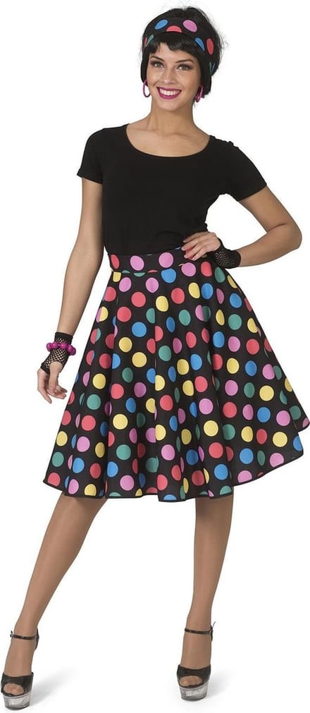 Rock en roll rok Hotty Dotty dames