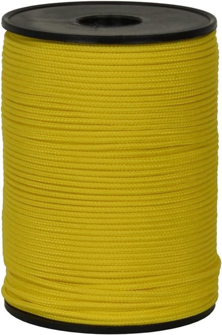 Kabelbinder - Bindtouw Touw - Bevestigen Bouw - UV-gestabiliseerd - 500 m - Geel