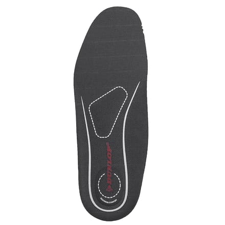 Dunlop Volwassenen Unisex Premium Insoles (Zwart)