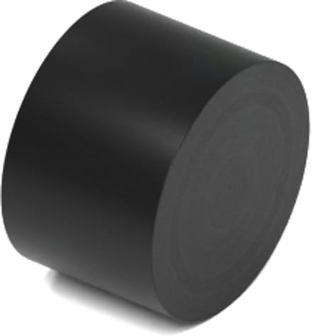 Rubbermagazijn - Trillingsvoet - Type E - 30x20mm - M8 - Set 10 stuks