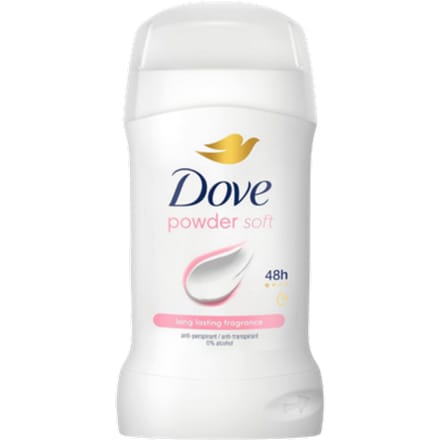 Dove Powder Soft 48h Anti-Perspirant Deodorant Stick - 50 ml