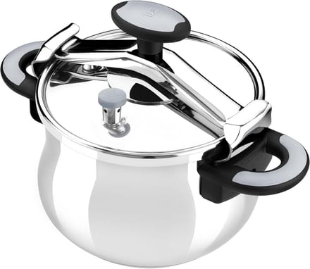 Snelkookpan RVS 22 cm voor sneller en gezonder koken