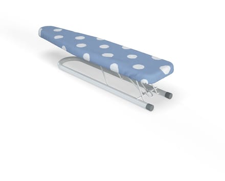 D&L Mouwplank met Overtrek 51 x 12cm - Blauw Wit Bol