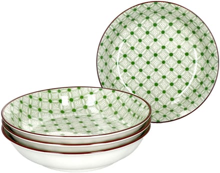 Set van 4 soepborden 20cm Lime Rio - Ritzenhoff 744767