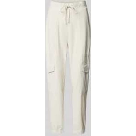 Tapered fit joggingbroek met verkort model, model 'KARO'