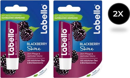 Labello Duopack Lippenbalsem - Blackberry Shine