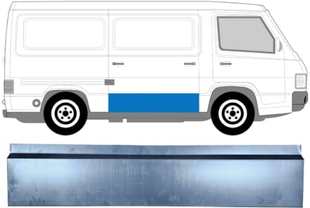 Interne reparatie achterste deuren voor Mercedes MB 100 1988-1996 / Rechts