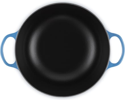 Le Creuset Marmite Braad/Stoofpan 28cm Azure