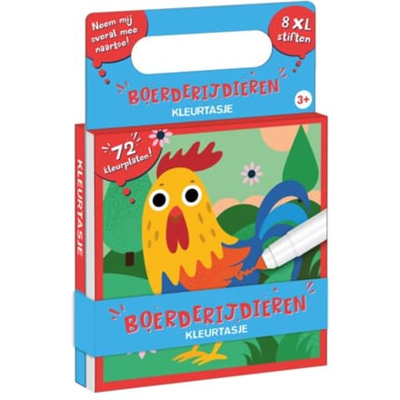 Kleurtasje - Boerderijdieren - Interstat