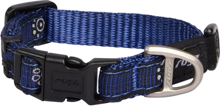 Rogz Fancy Halsband Paw - Hondenhalsband - Navy Xs
