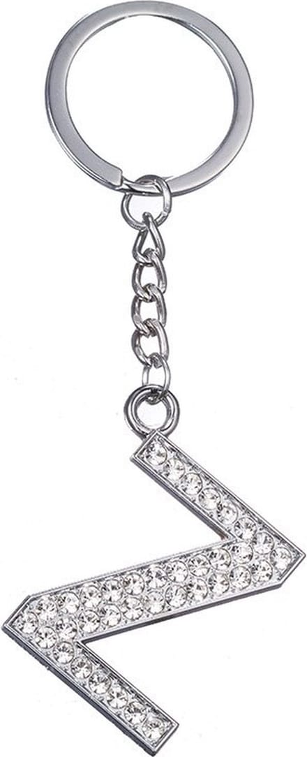 Sleutelhanger Diamant Letter - Z