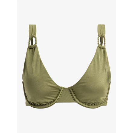 Dames zwemkleding top Roxy Brilho D Cup