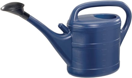 Kunststof Gieter 10 Liter met Douche en Lengtebeugel - Blauw