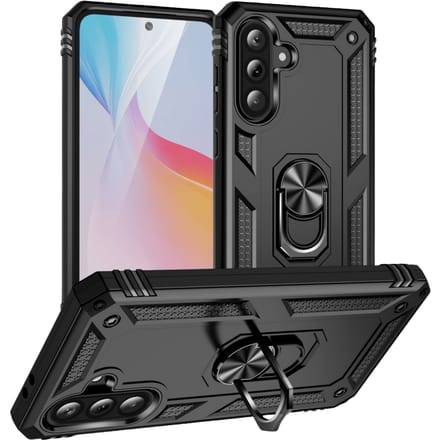 CaseBody Samsung Galaxy A36 Shield Case Zwart