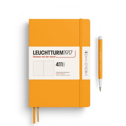 LEUCHTTURM1917 Notebook Medium A5 Hardcover Dotted Rising Sun