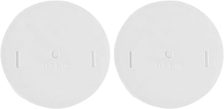 Allecto plus - 2 stuks eindkappen voor 110 mm PVC rioolbuisdeksel