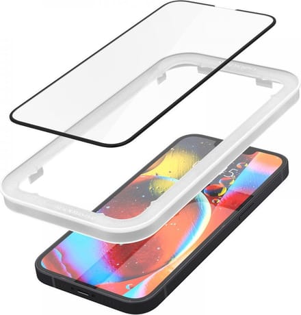 Spigen AlignMaster Geschikt voor Apple iPhone 17e / 16e / 14 / 13 / 13 Pro - 9H Tempered Glass Screen Protector - Case Friendly - Gemakkelijke Installatie