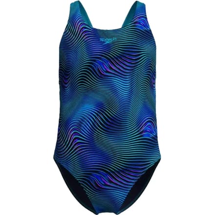 1-delig meisjes zwempak Speedo Print Leaderb