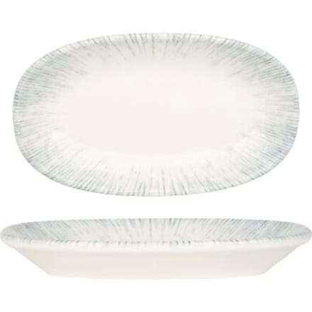 Bonna Serveerschaal - Iris - Porselein - 15x8.5 cm - set van 4