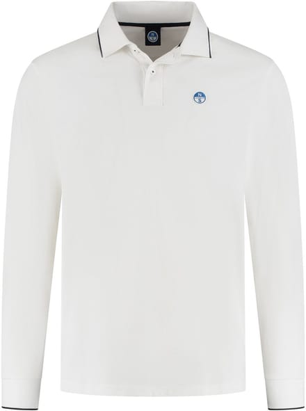 North Sails Basic Polo LS Heren - Maat L