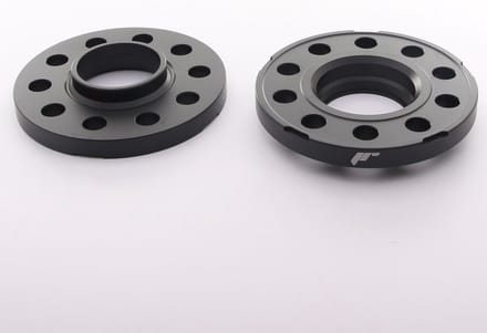 JR Wheels - WS2 Spacers 15mm 5x112 CB66,6 black