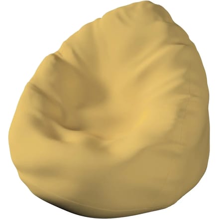 Katoenen poef Yellow Tipi Bowli Cotton Story