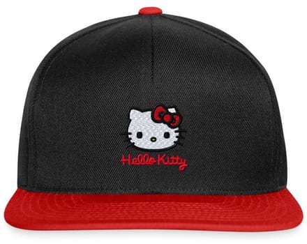 Hello Kitty Geborduurd Portret Snapback cap