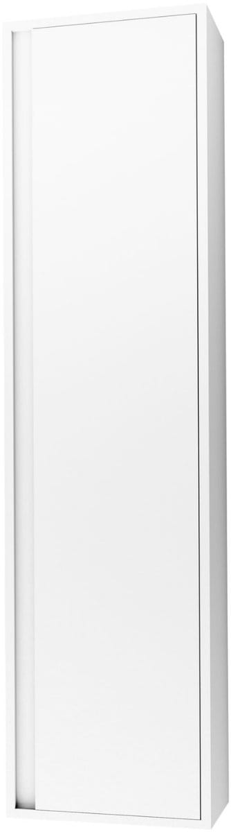 ALONI SALLY hoge badkamerkast – 40x160x40 cm – Mat wit – Softclose