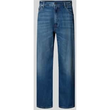 Barrel Jeans in Used-look model 'LUCKY STAR'